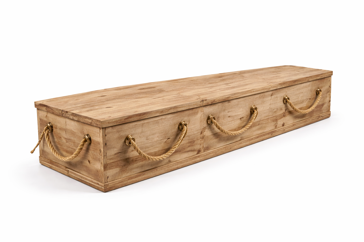 Entry-Level Wooden Coffin